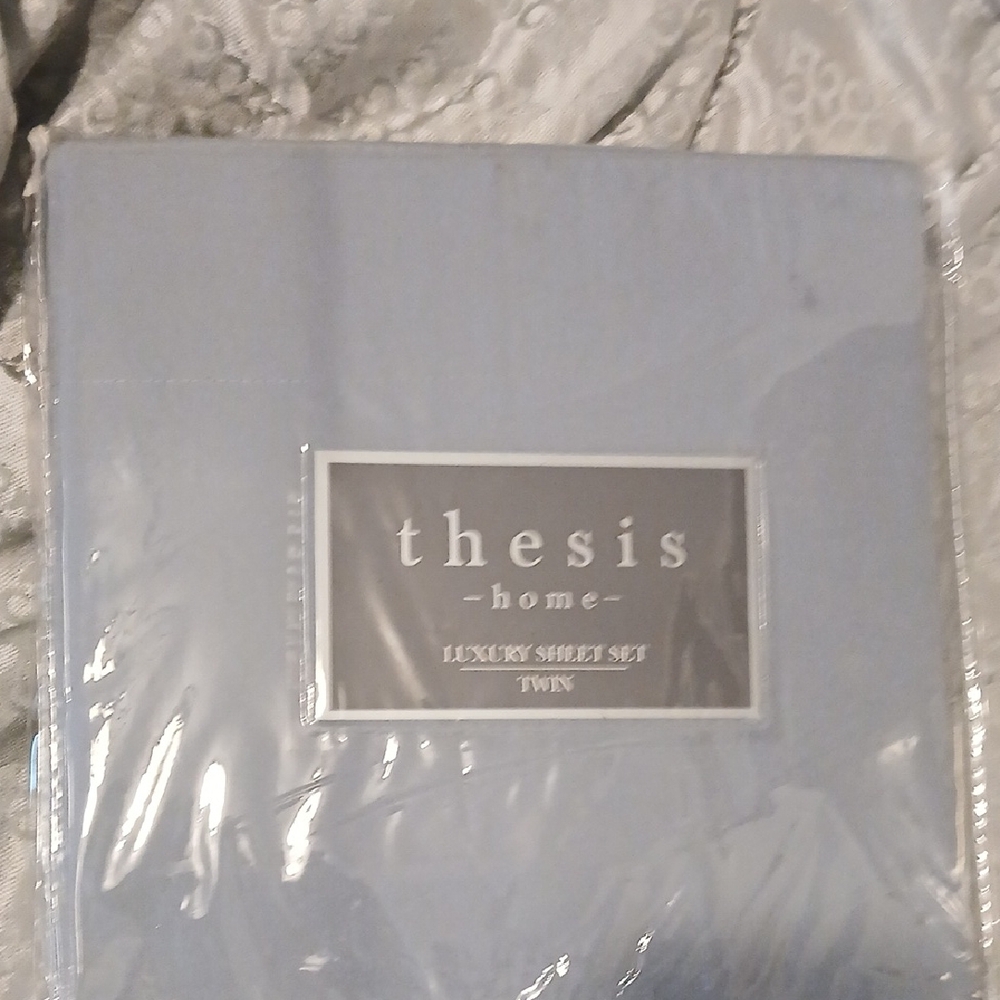 Luxury Blue Sheet Set